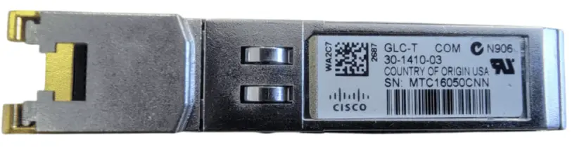 (image for) 30-1410-03 GLC-T Cisco 1000BASE-T SFP+RJ-45 Transceiver Module