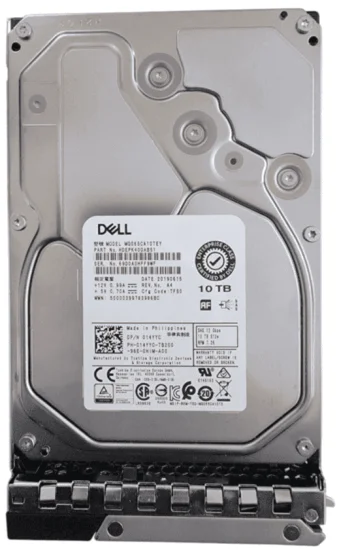 (image for) 014YYC Dell MG06SCA10TEY 10TB 7.2K RPM SAS 12Gb/s 3.5in 512e Hard Drive
