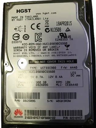 (image for) 02310YCT Huawei 900GB 10000RPM SAS 6.0 Gbps 64MB Cache HDD