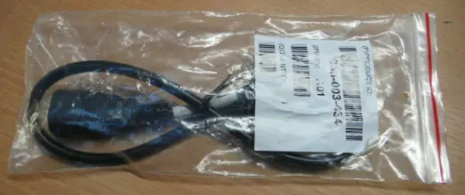 (image for) 038-003-434 EMC 10a Black 24in Power Cord