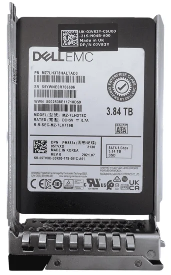 (image for) 05TVXD Dell G14-G17 3.84TB 6G 2.5in TLC SATA RI SSD w/DXD9H Caddy