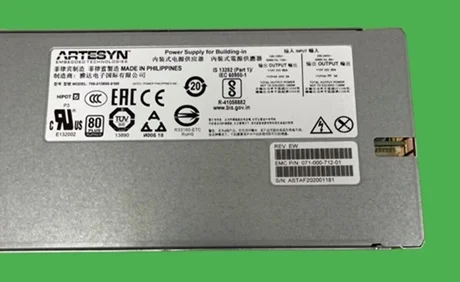(image for) 071-000-712-01 Dell EMC Unity XT 380F 1100W F2R PSU