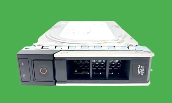 (image for) 07RCGV Dell 2TB LFF SAS 12G 7.2K 128MB Server HDD in X7K8W Tray