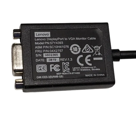 (image for) 0B47069 Lenovo 20cm HDMI to VGA Monitor Adapter