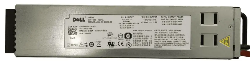 (image for) 0MY064 Dell PowerEdge 1950 670W Server Power Supply (DPS-670CB)