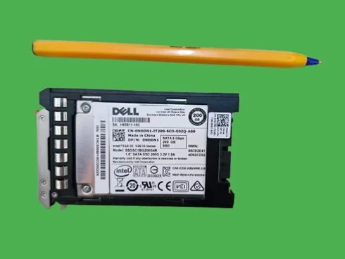 (image for) 0NDDN1 Dell 200GB 6G 1.8 uSATA MU SSD in JV1MV Caddy
