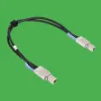 0WTCFX Dell 0.5M 12GB HD-Mini To HD-Mini SAS Cable