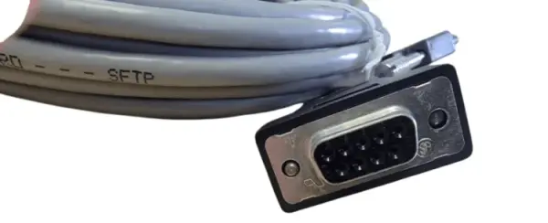 (image for) 038-003-084 EMC Null Modem Micro DB9 to DB9/F Serial Cable