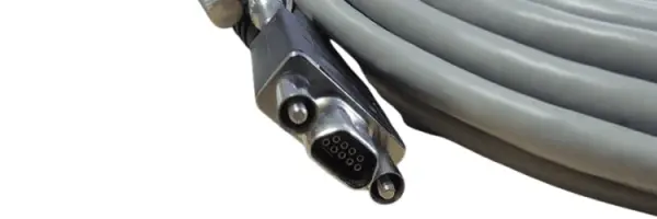 (image for) 038-003-084 EMC Null Modem Micro DB9 to DB9/F Serial Cable