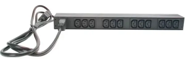 (image for) AP9565 APC Rack 1U Basic PDU 16A/208/230V Surge Protector
