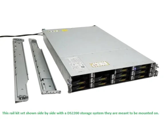 (image for) 105-000-234 Dell EMC Data Domain DD2500 DD2200 Rack Mount Rails