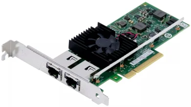 (image for) 0K7H46 Dell Intel X540-T2 10Gb/s Dual Port Network Card