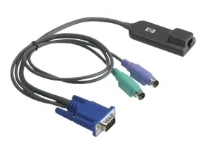 (image for) 262587-B21 HP KVM/IP PS/2 VGA RJ45 CAT5 Console Adapter