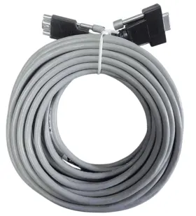 (image for) 038-003-084 EMC Null Modem Micro DB9 to DB9/F Serial Cable
