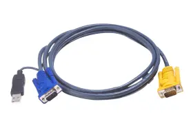 (image for) 2L-5203UP ATEN USB KVM Cable with 3 in 1 SPHD PS/2 to USB