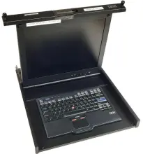 (image for) 46M5215 IBM 1U 17in Flat Panel Monitor Console