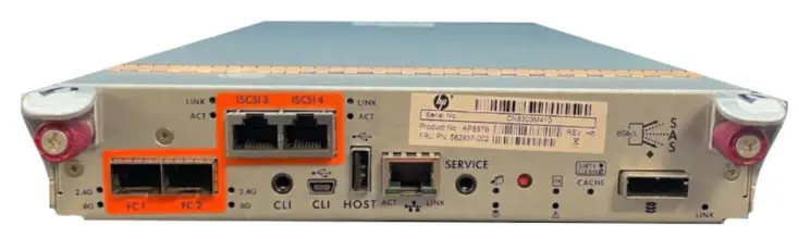 (image for) 582937-002 HP StorageWorks P2000 G3 FC/ISCSI Modular Controller