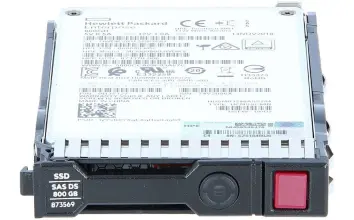 (image for) 873363-B21 HP 800GB SAS 12G MU SFF SC DS SSD