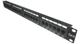 (image for) Gigacore 24-Port UTP CAT6 Patch Panel