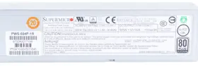 (image for) PWS-504P-1R SuperMicro 500W 1U Redundant Power Supply