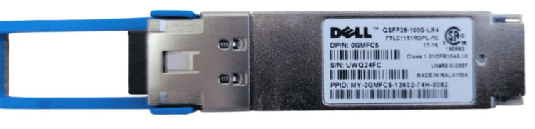 (image for) 0GMFC5 Dell QSFP28-100G-LR4 100G 1310nm LC 10km over SMF Module