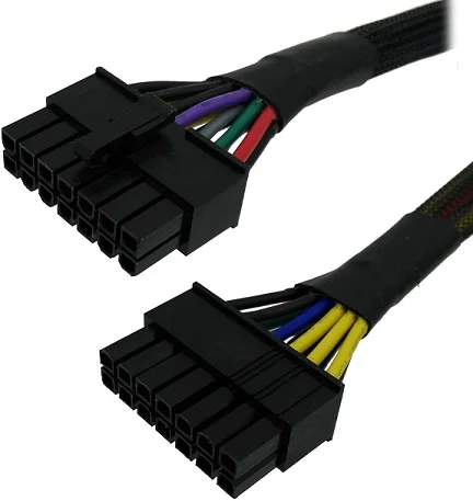 (image for) 24-Pin to 14-Pin ATX PSU Main Power Adapter for IBM Servers