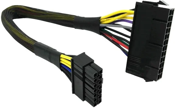 (image for) 24-Pin to 14-Pin ATX PSU Main Power Adapter for IBM Servers