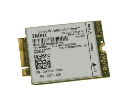 (image for) 2NDHX Dell Wireless 5808E (DW5808E) M.2 Mobile 4G LTE WWAN Card