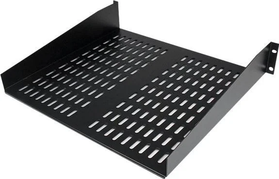 (image for) 2U 40cm Universal Vented Rack Mount Cantilever Shelf