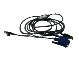 (image for) IBM 3 Meter Console Switch USB/VGA Network Equipment Cable