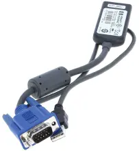 (image for) 336047-B21 HP (1 x Type A Male 1 X HD-15 Male) KVM Adapter