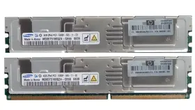 (image for) 397415-B21 HP 8GB (2x4GB) PC2-5300 SDRAM Memory Module Kit