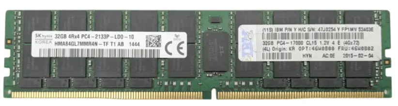 (image for) 46W0800 IBM 32GB PC4-17000 TruDDR4 LRDIMM Memory Module