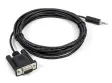 (image for) 4R3WX Dell DB9 to 3.5mm stereo plug serial reset cable