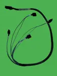 (image for) 539371-001 HP Mini SAS To 4 X SATA Cable Assembly