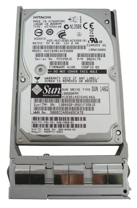 (image for) 540-7868 SUN T5120 146GB 10K SAS Hard Drive 540-7355