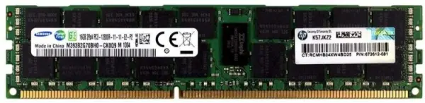 (image for) 672631-B21 HP 16GB (1X16GB) 1600MHZ PC3-12800 CL11 DR ECC RAM