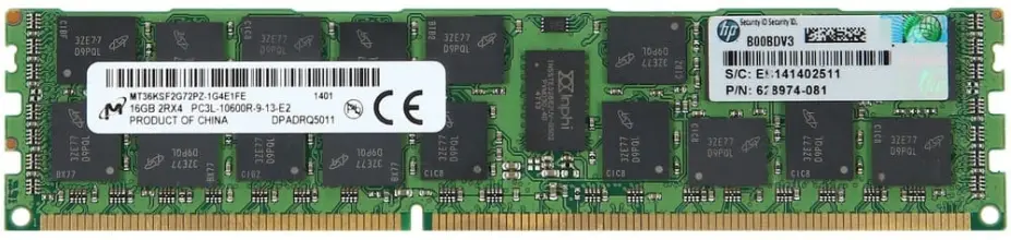 (image for) 627812-B21 HP 16GB (1x16GB) Low Profile SDRAM Memory Module