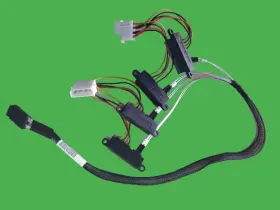 (image for) 645592-002 HP ML110 G7 Mini SAS TO (4) Four SATA Split Cable