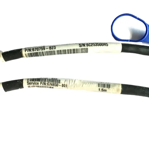 (image for) 674850-001 Mellanox HP 1.5M QSFP 40Gb/S Infiniband Network Cable