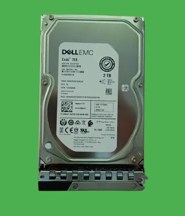 (image for) 684JT Dell 2TB 7.2K LFF SAS 12G HDD in X7K8W tray