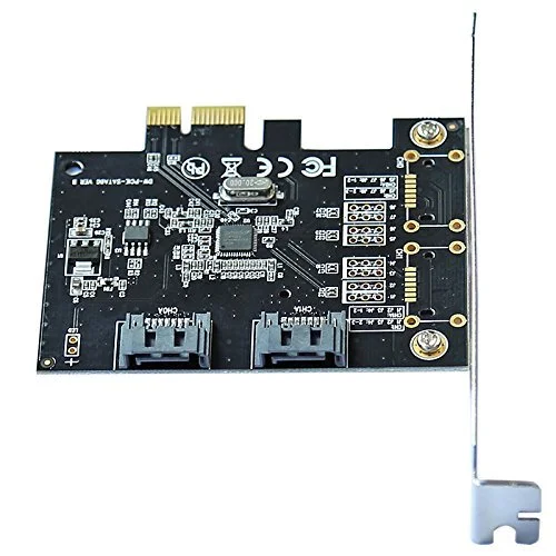 (image for) 6Gbps PCI express PCIE pci-e to 2 Port SATA 3.0 ports Expansion