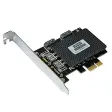 (image for) 6Gbps PCI express PCIE pci-e to 2 Port SATA 3.0 ports Expansion