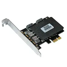 (image for) 6Gbps PCI express PCIE pci-e to 2 Port SATA 3.0 ports Expansion