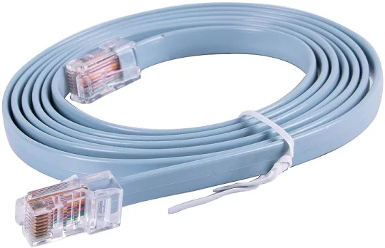 (image for) 72-1259-01 Cisco Blue RJ45 to RJ45 Rollover Console Cable