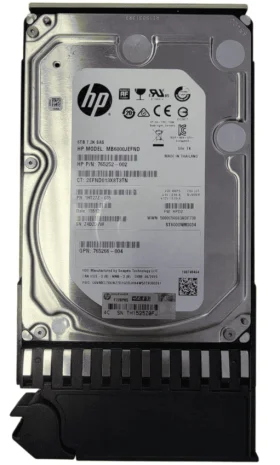 (image for) 765252-002 HP G1-G7 6TB 12G 7.2K 3.5in 512e SAS HDD