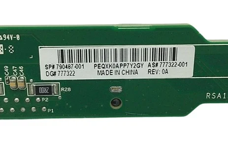 (image for) 777322-001 HPE 3.5 4-Bay HDD LFF Backplane for ProLiant DL80 G9