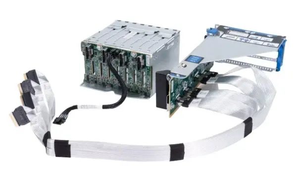 (image for) 875091-001 HPE 4-port SAS NVMe Riser Cable Kit