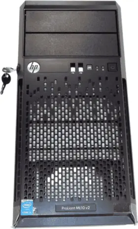(image for) 811075-001 HP ML10v2 4U Tower Bezel with Key (813587-001)