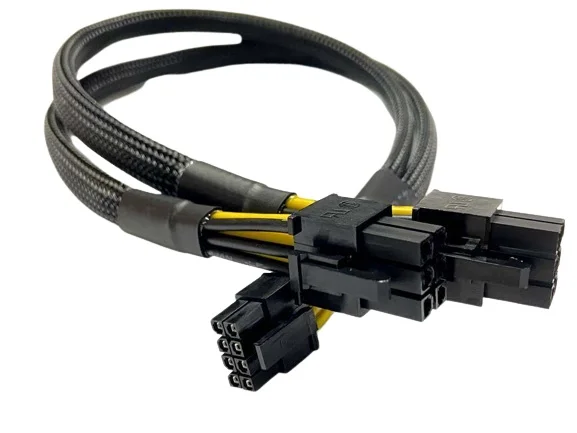 (image for) 873193-001 HPE PCI-e 8-pin splitter GPU X2 6-pin Y Power Cable